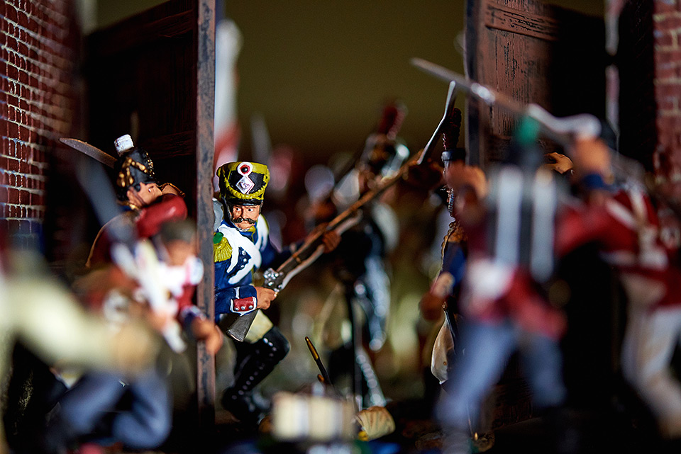 Hougoumont metal figures