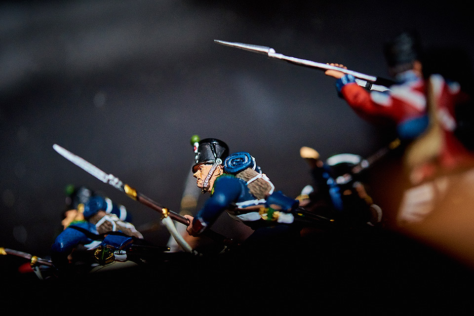 Hougoumont display figures